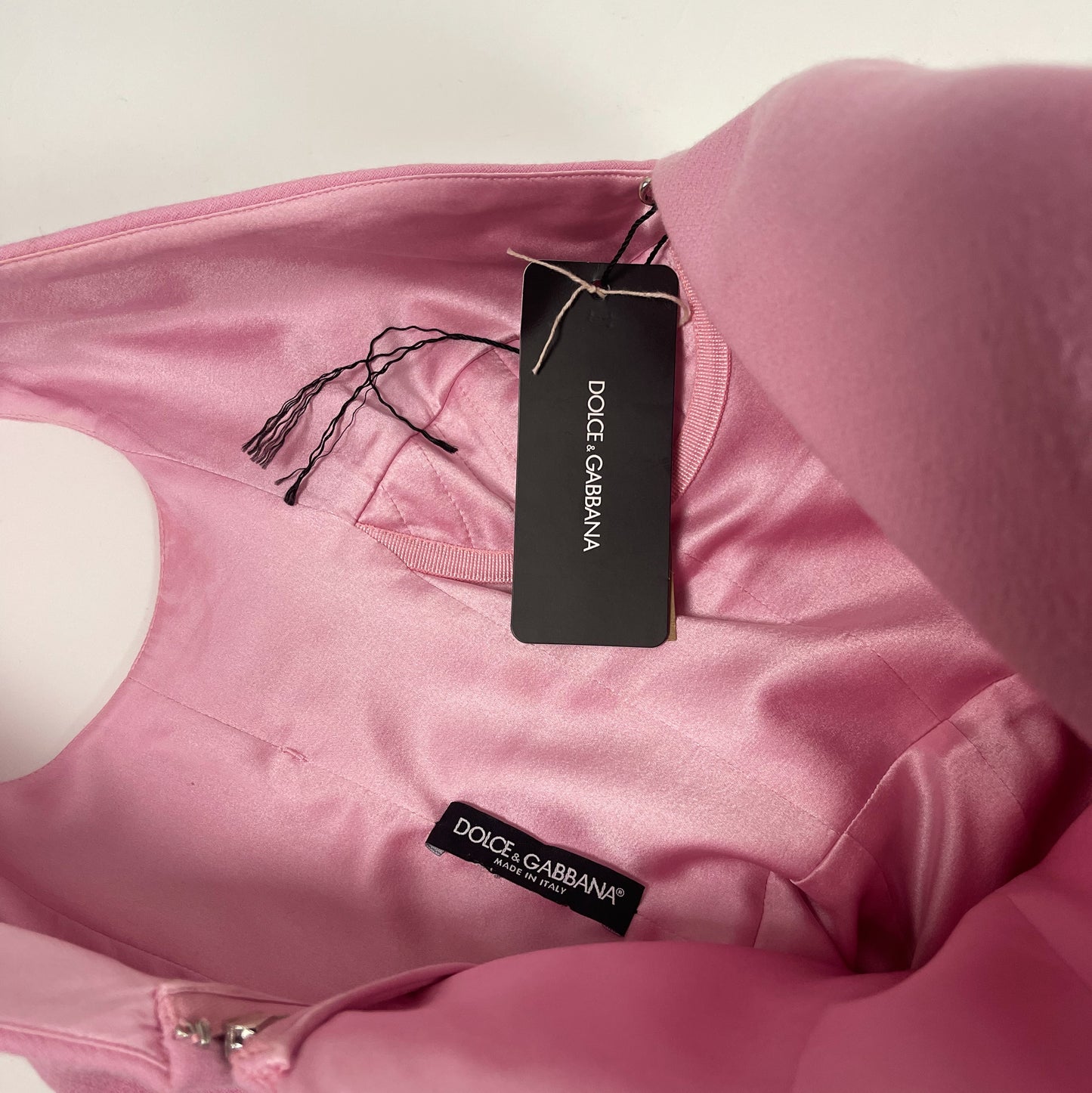 Dolce & Gabbana Pink Midi Dress