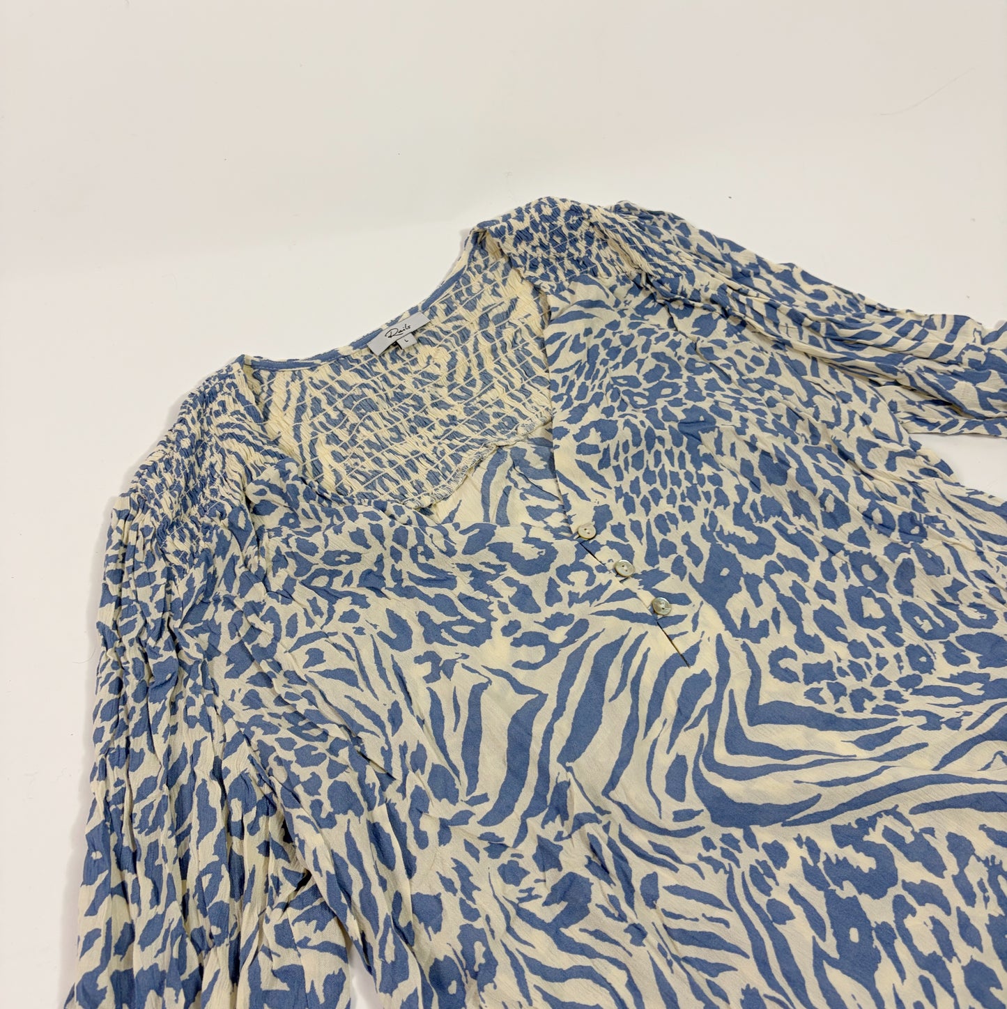 Rails Animal Print Blouse