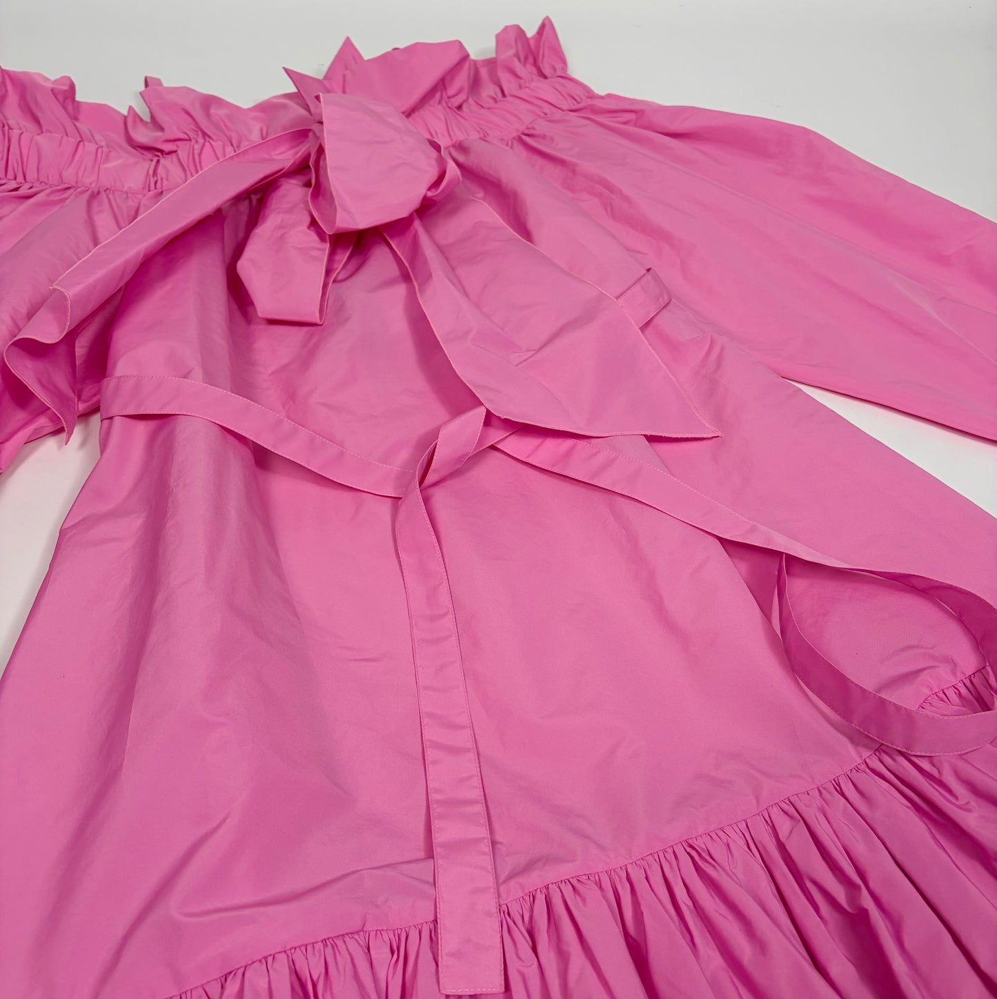 Patou Volume Ruffled Minidress