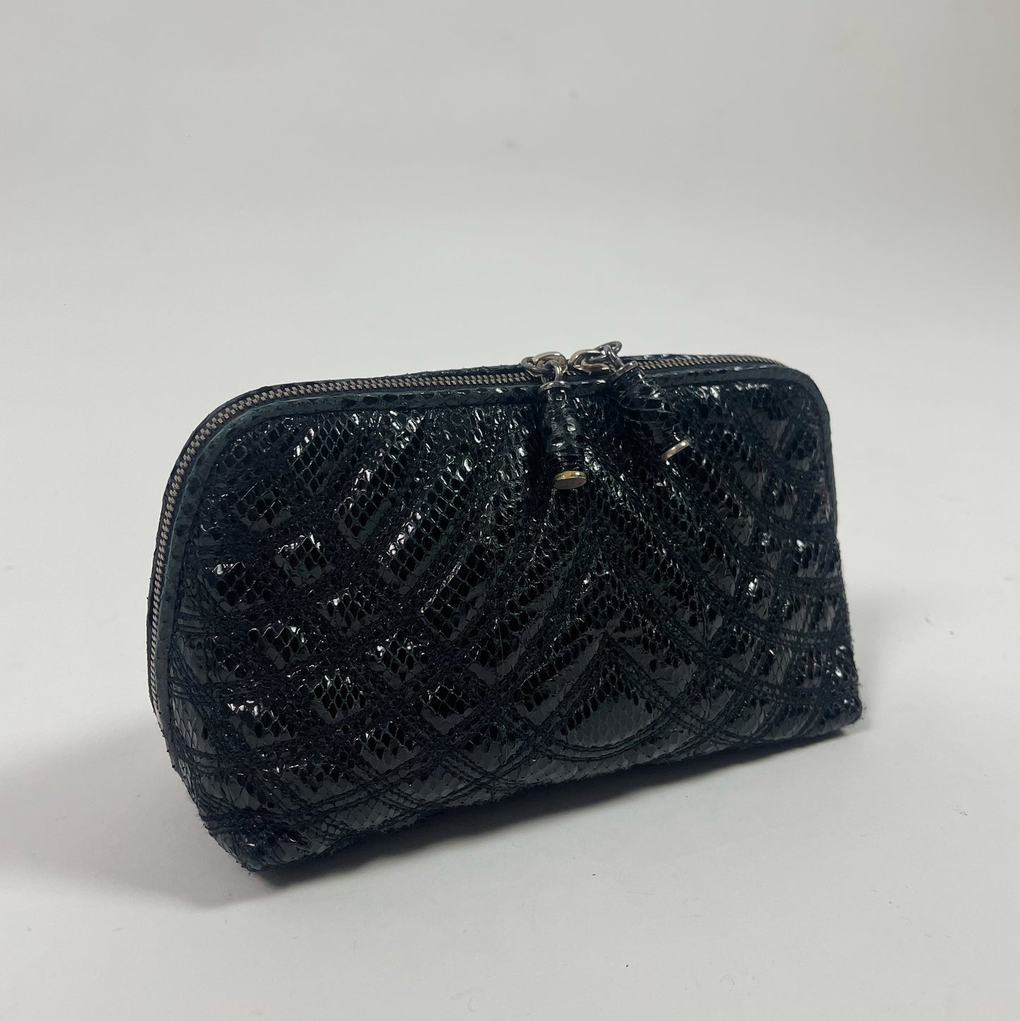 Bottega Veneta Python Leather Pouch