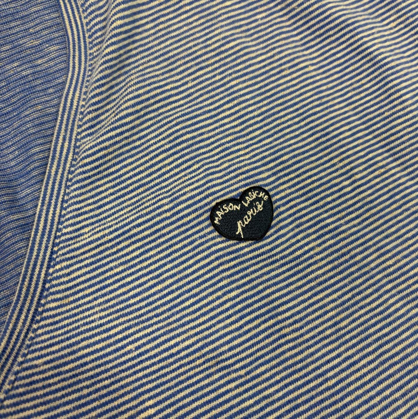 Maison Labiche Blue Striped Top