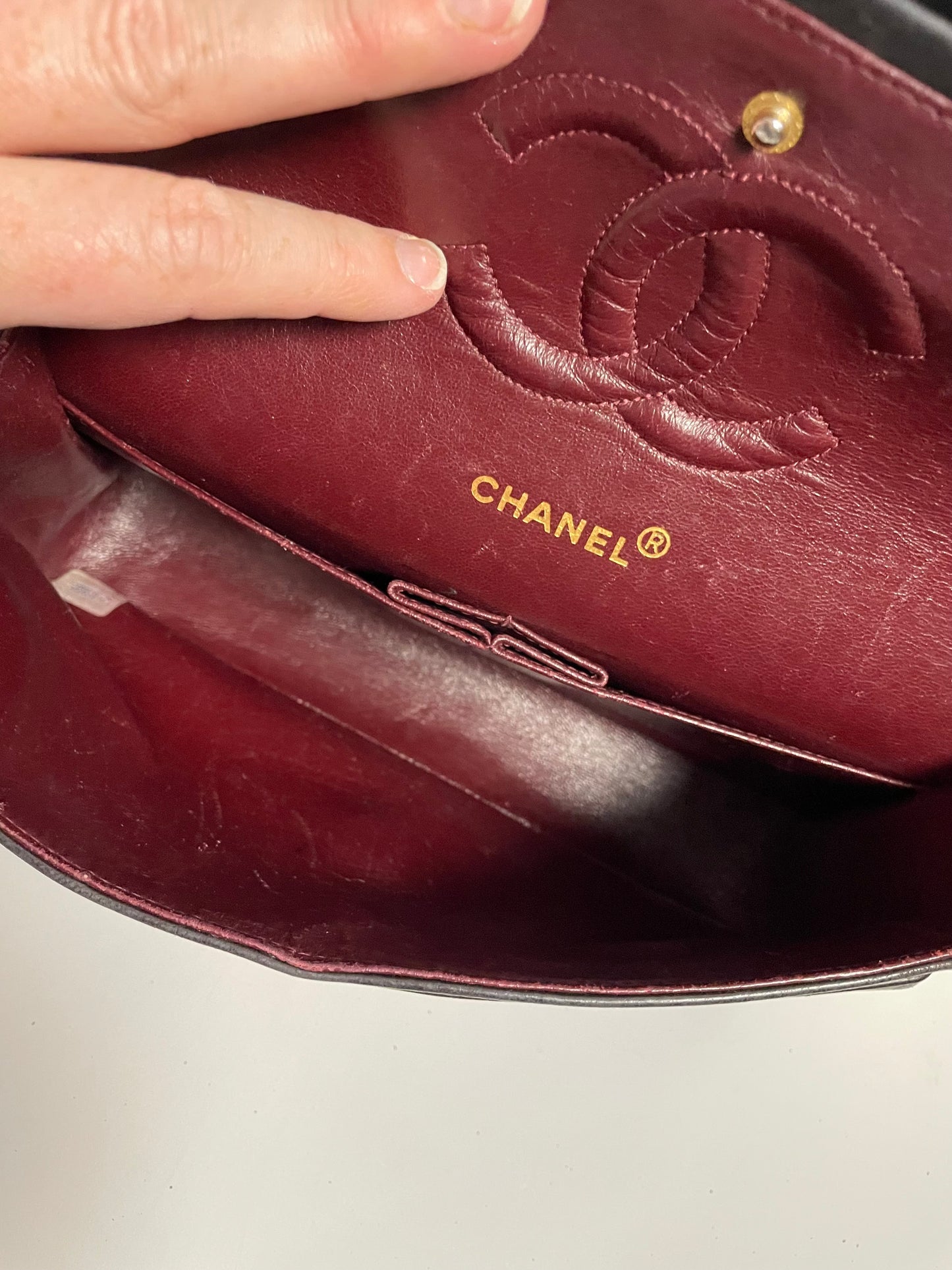 CHANEL medium double flap