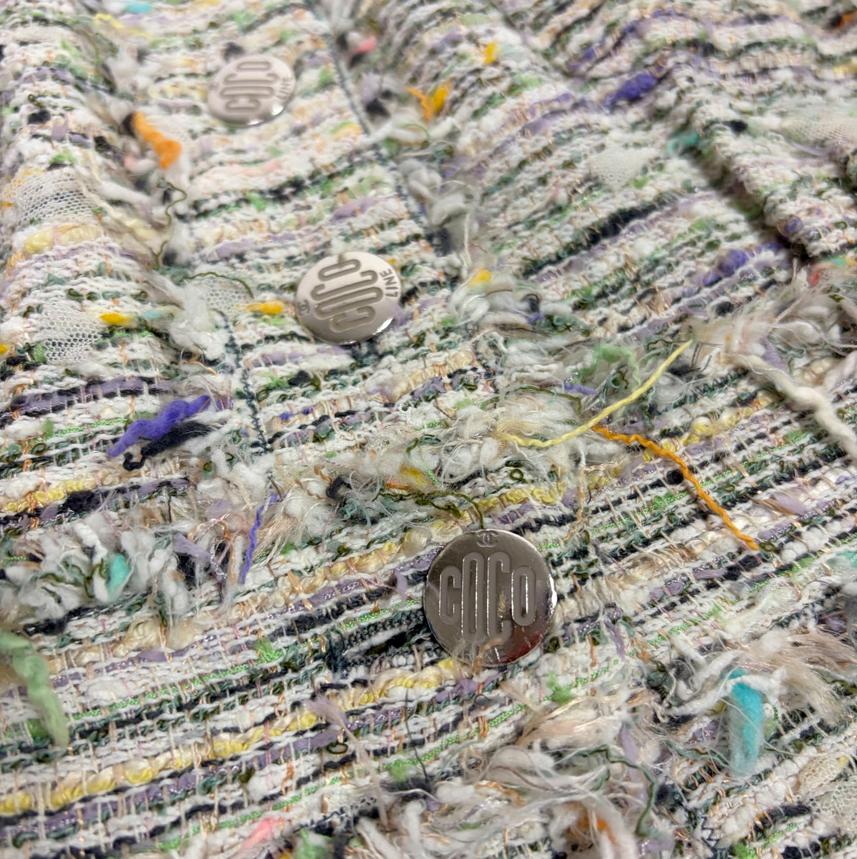 Chanel Multicolour Coco Tweed Jacket