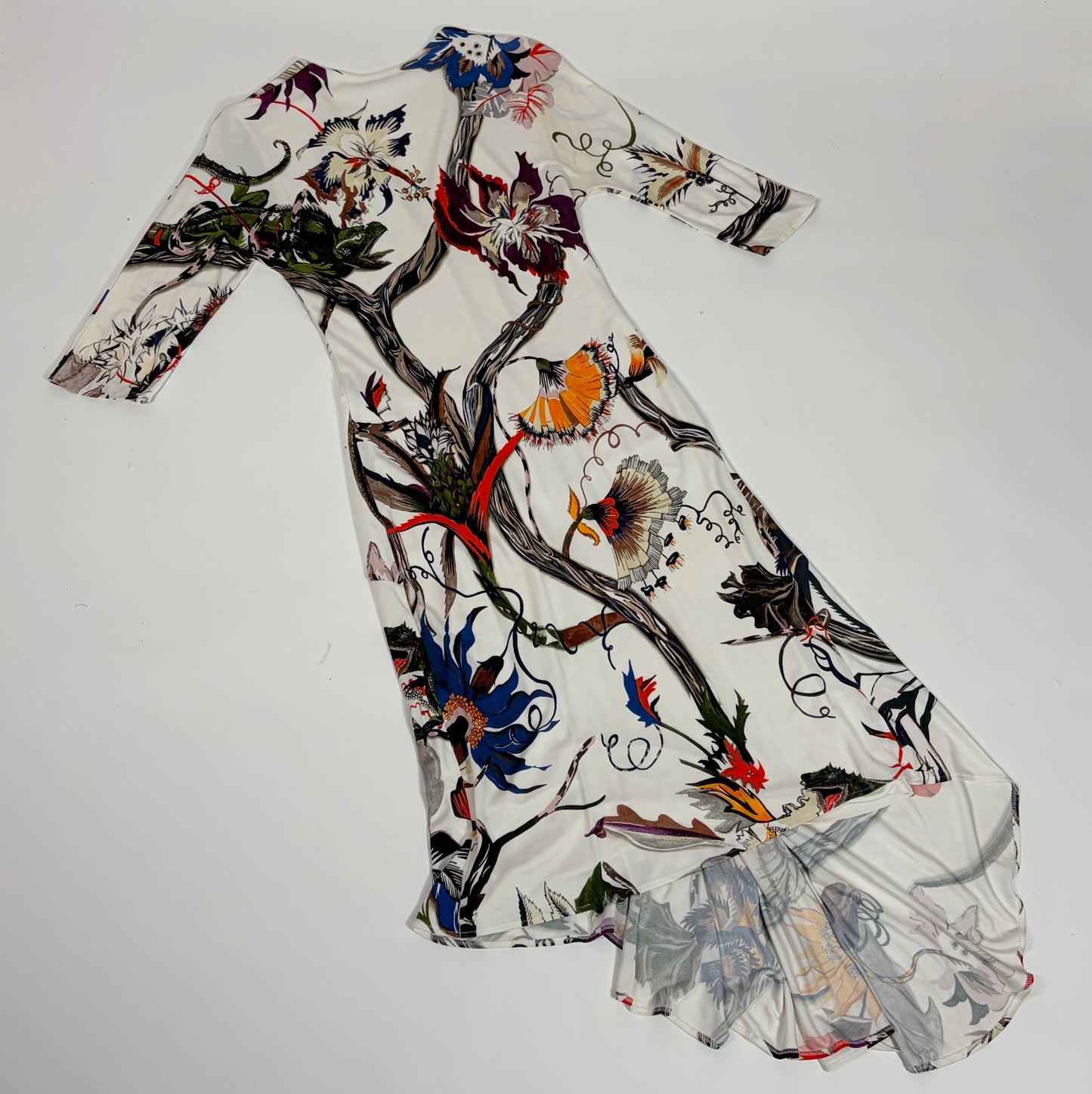 Balenciaga Print Jersey Dress