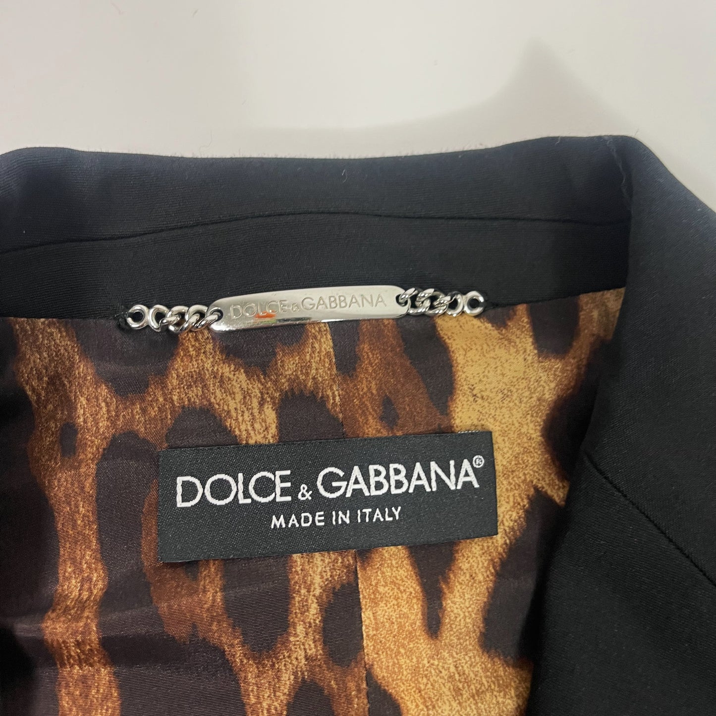 Dolce & Gabbana Black Blazer