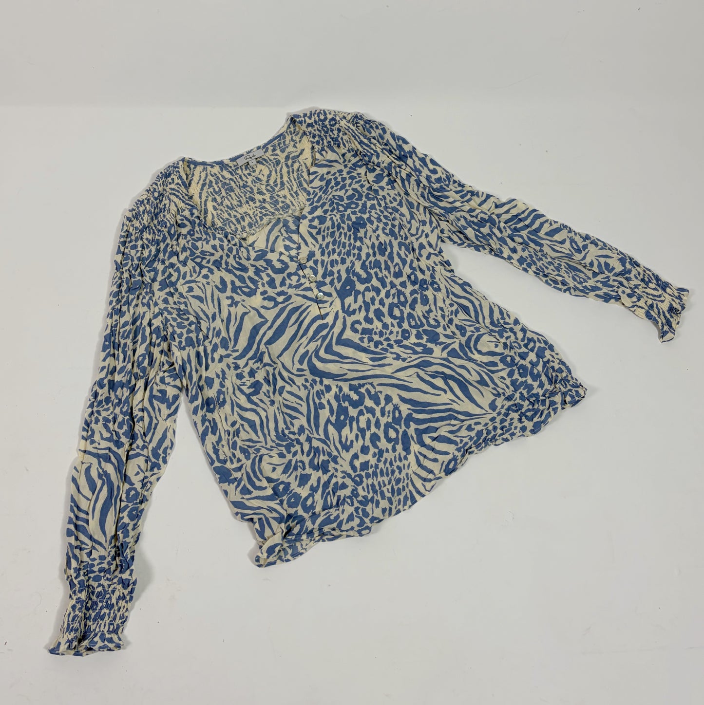 Rails Animal Print Blouse