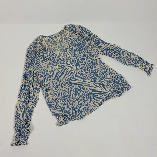 Rails Animal Print Blouse