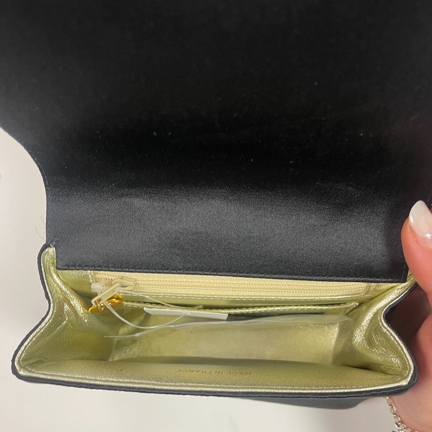 Chanel Black Sequin Handbag