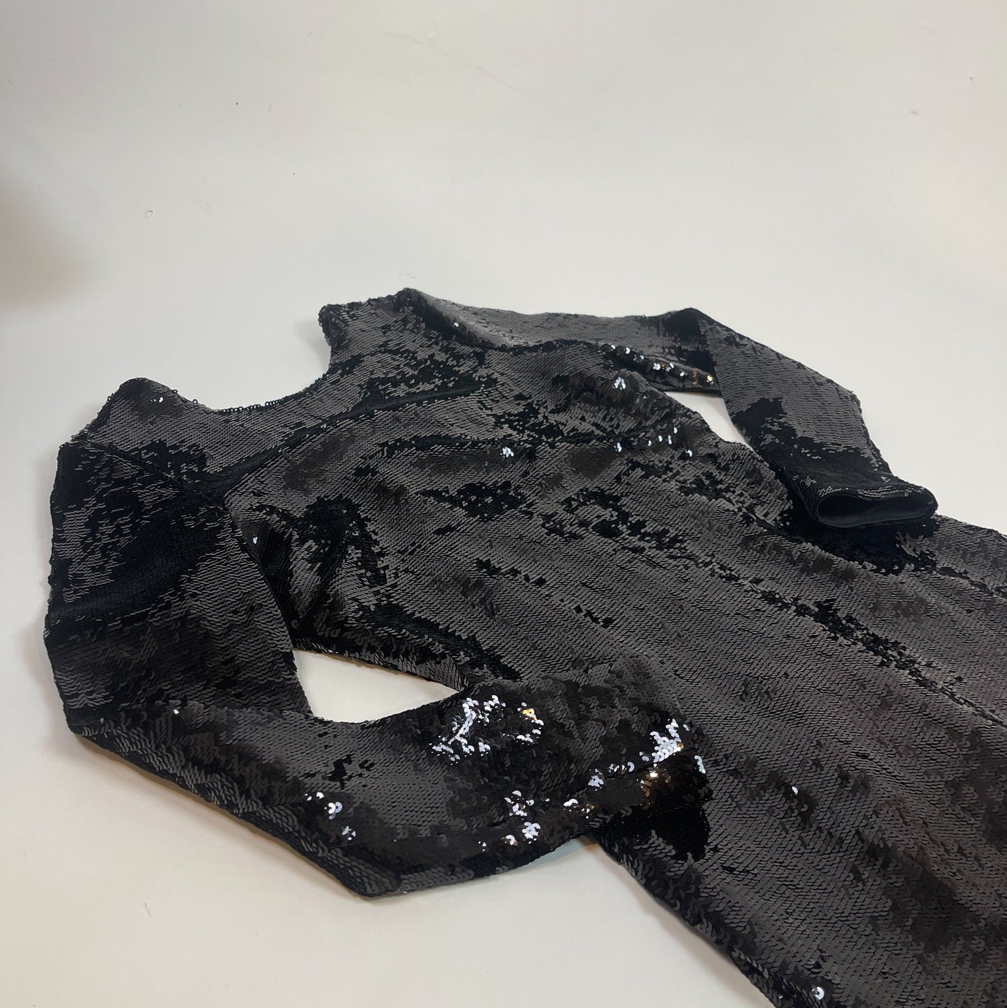 Max Mara Black Sequin Dress