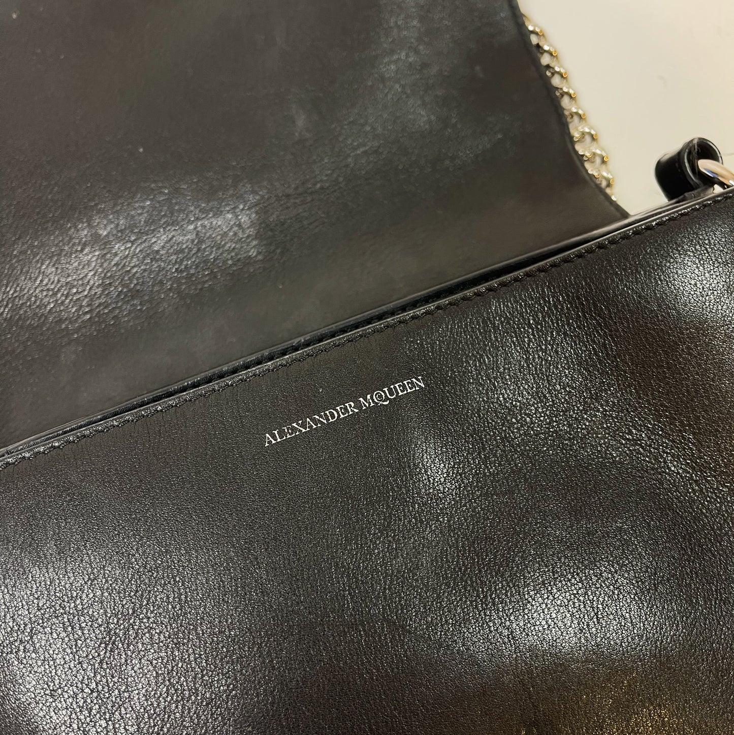 Alexander McQueen Leather Shoulder Bag