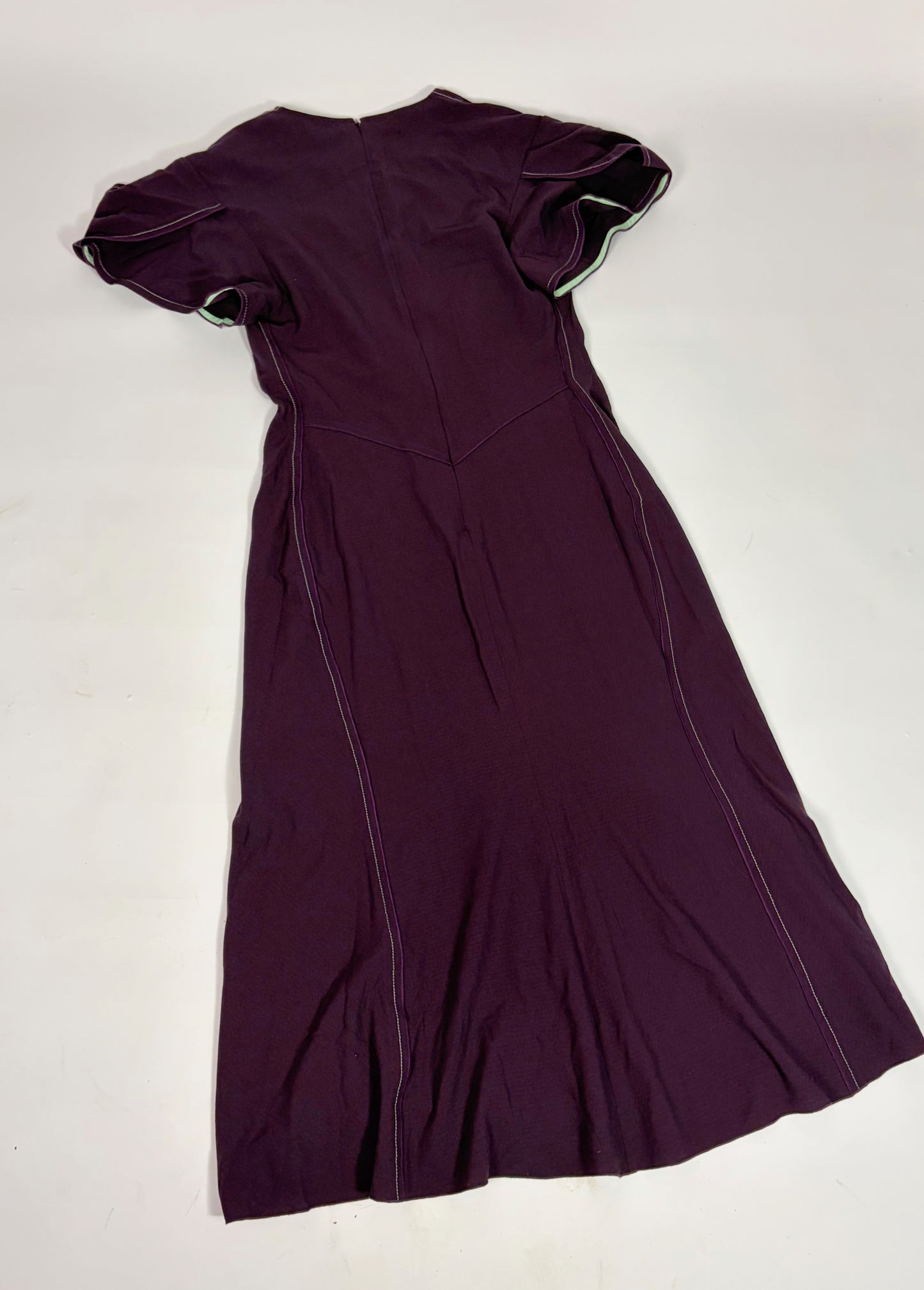 Victoria Beckham Plum Dress