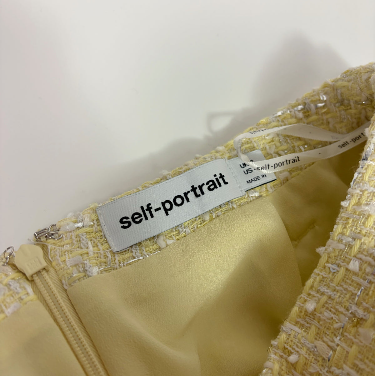 Self-Portrait Tweed Skirt
