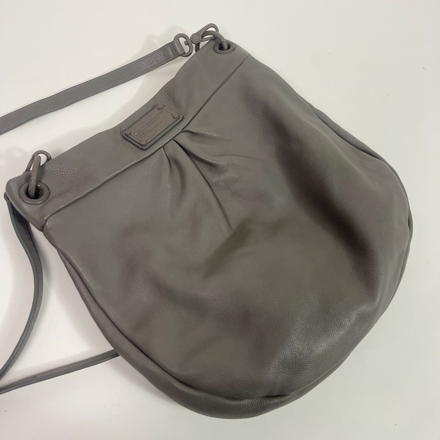 Marc Jacobs Grey Classic Q Hillier Hobo Bag