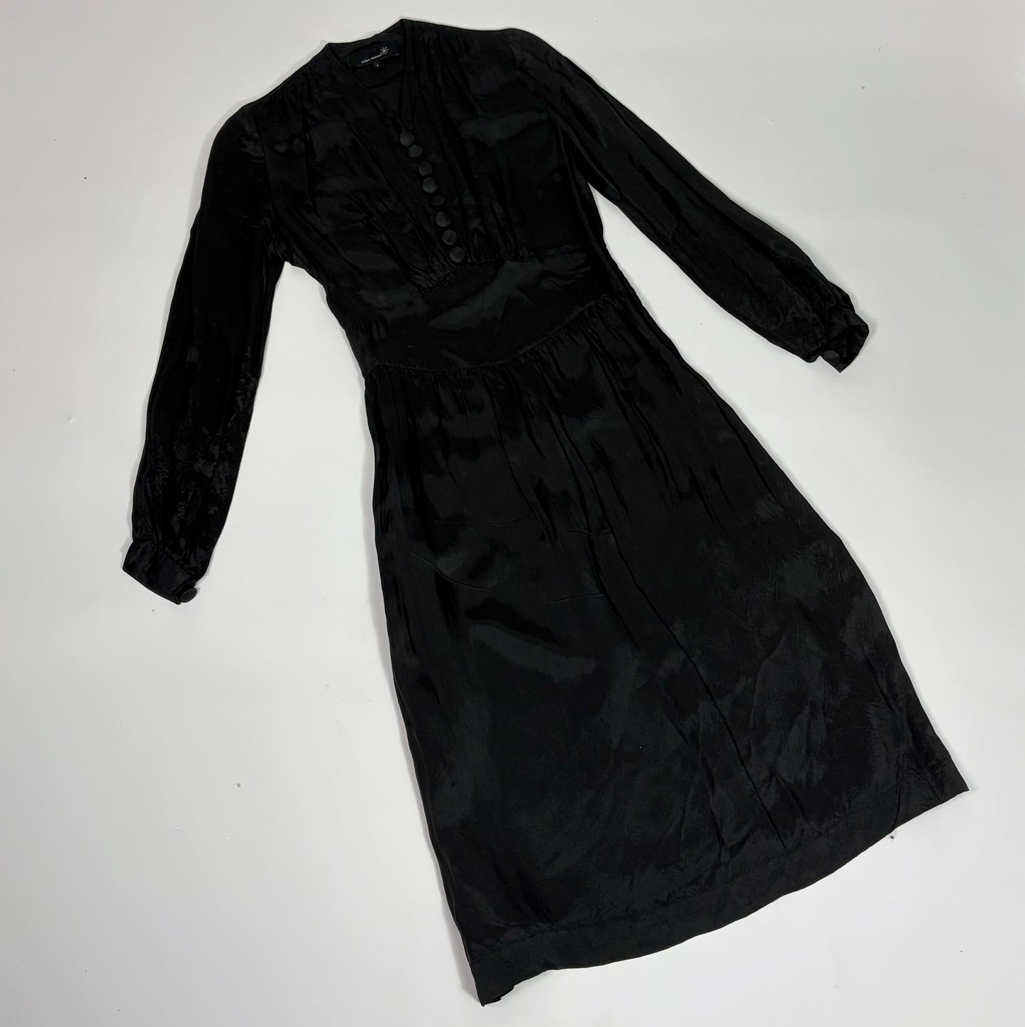 Isabel Marant Black Midi Dress ( Vintage )