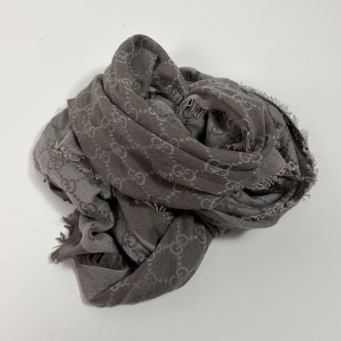 Gucci Grey Scarf