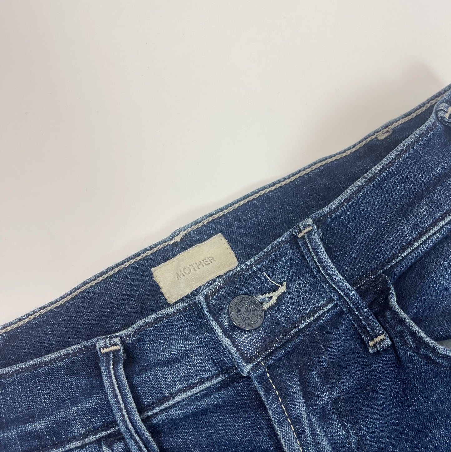 MOTHER Blue Denim Jeans