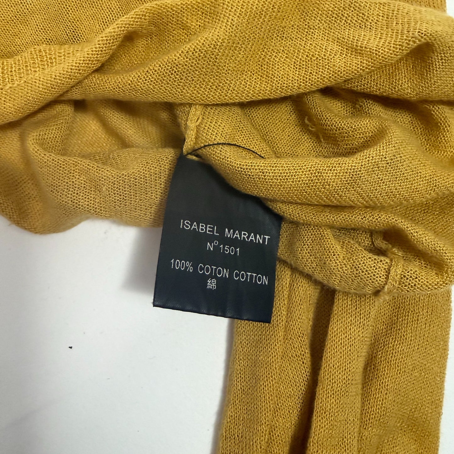 Isabel Marant Mustard Long Sleeve