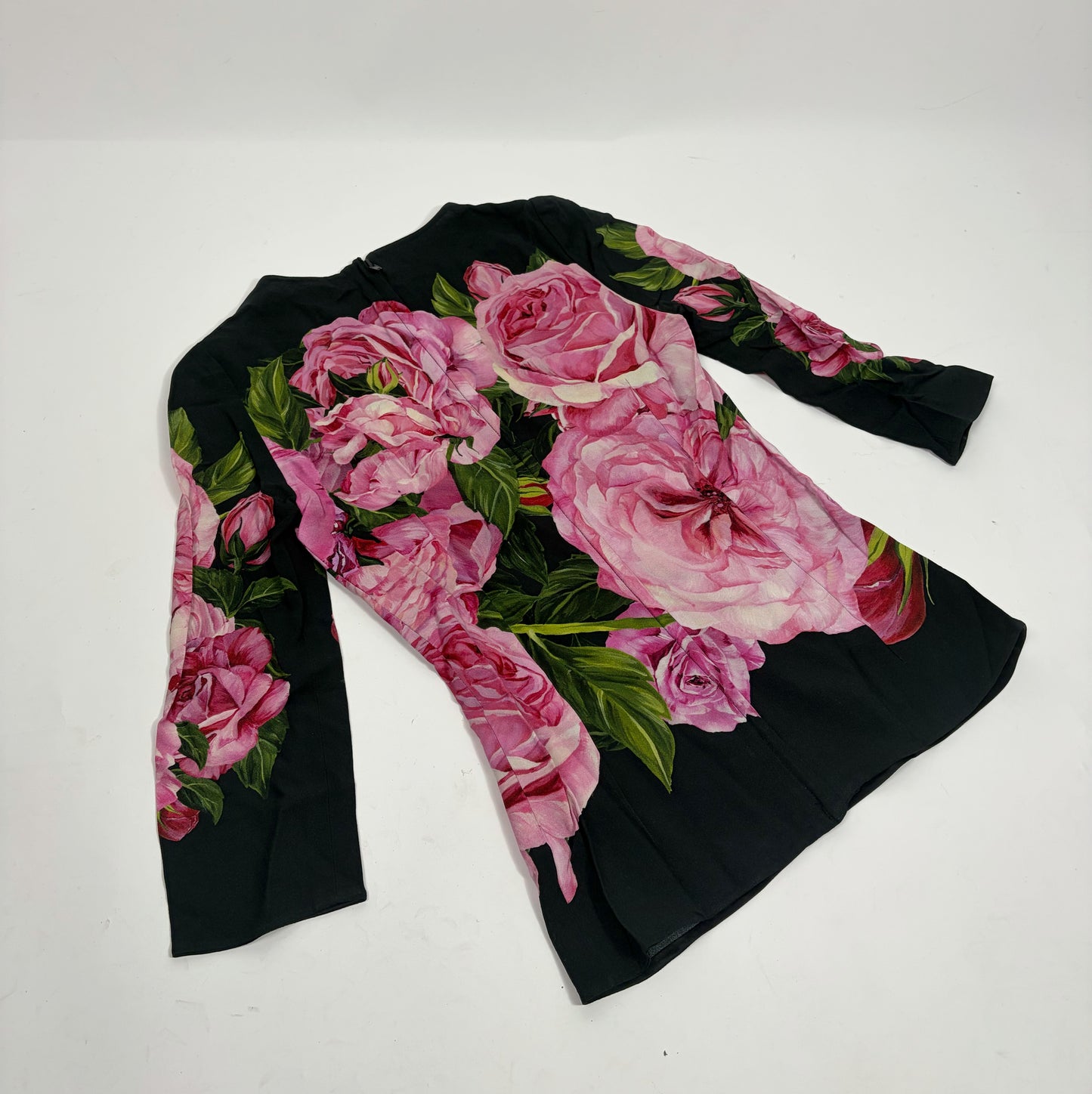 Dolce & Gabbana Rose 3/4 Sleeve Top