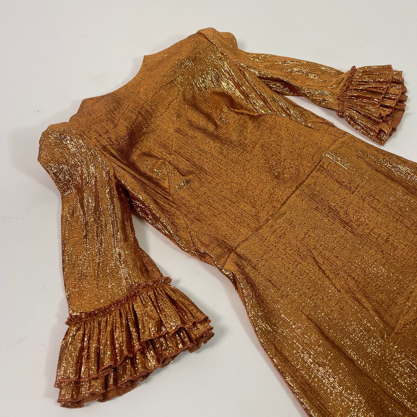 The Vampire's Wife Falconetti Copper Maxi Dress