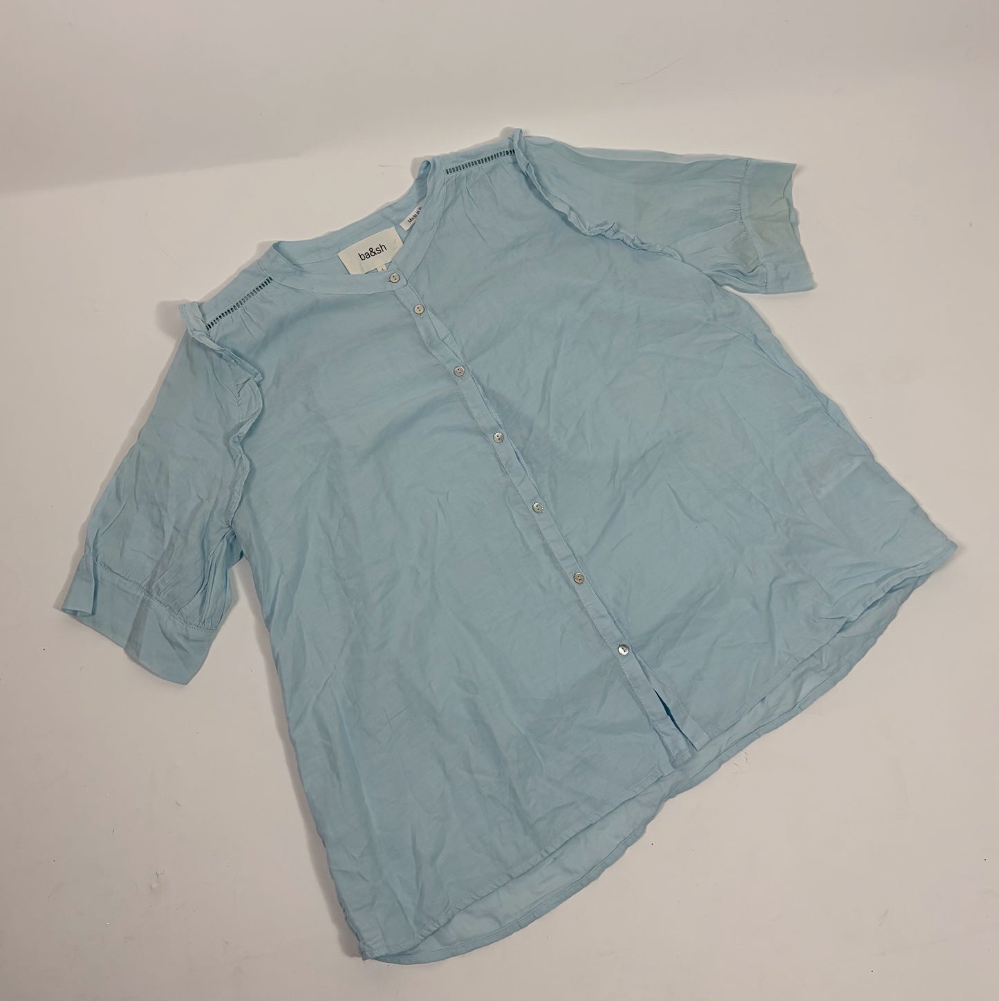 ba&sh Blue Blouse