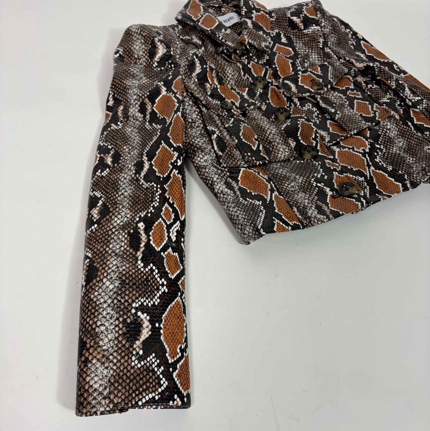 Veronica Beard Snake Print Jacket