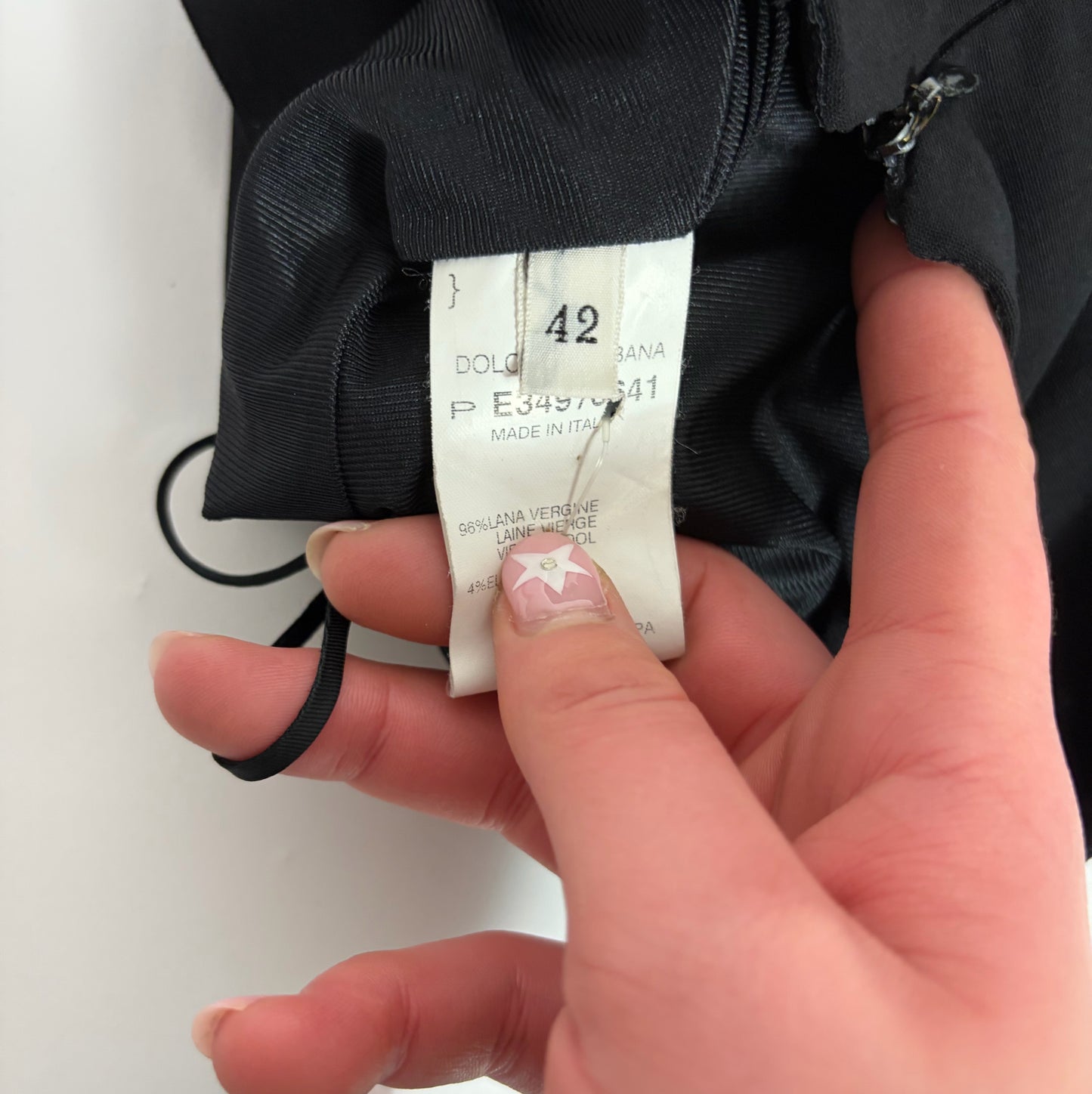 Dolce & Gabbana Black Dress ( Vintage )