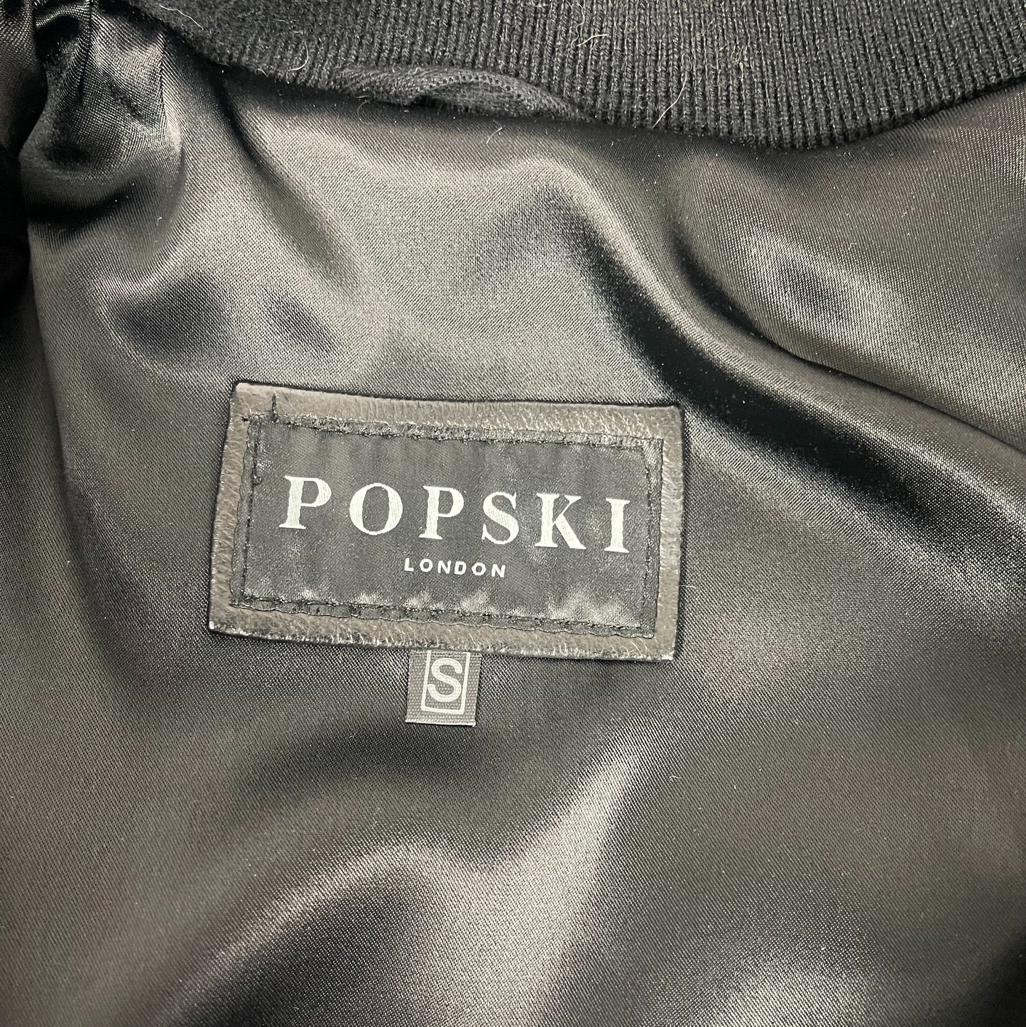 Popski Black Puffer Jacket