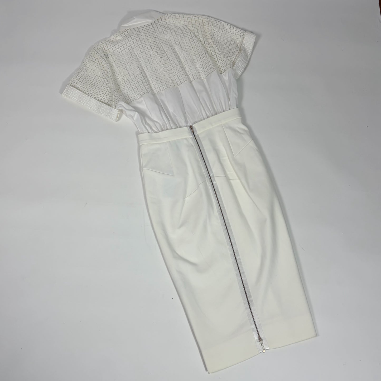 Victoria Beckham White Dress