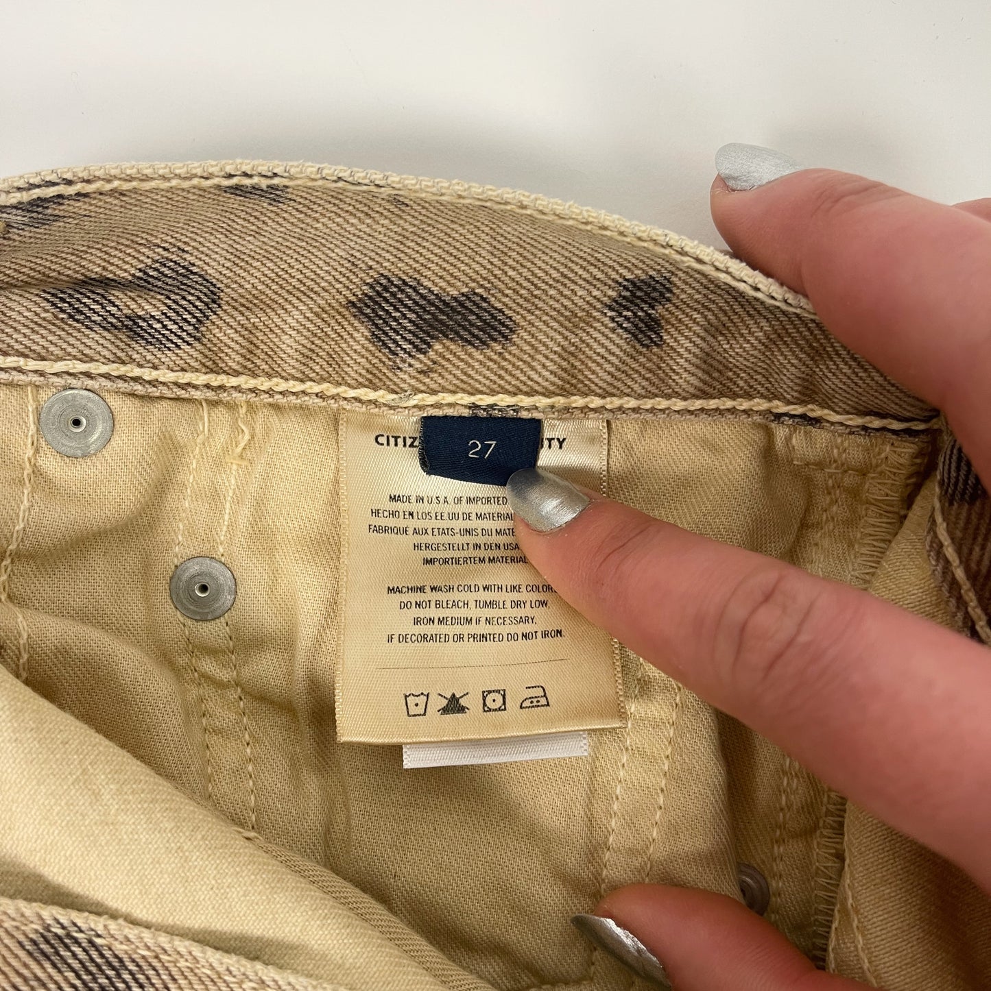 Citizens of Humanity Cheetah Jeans