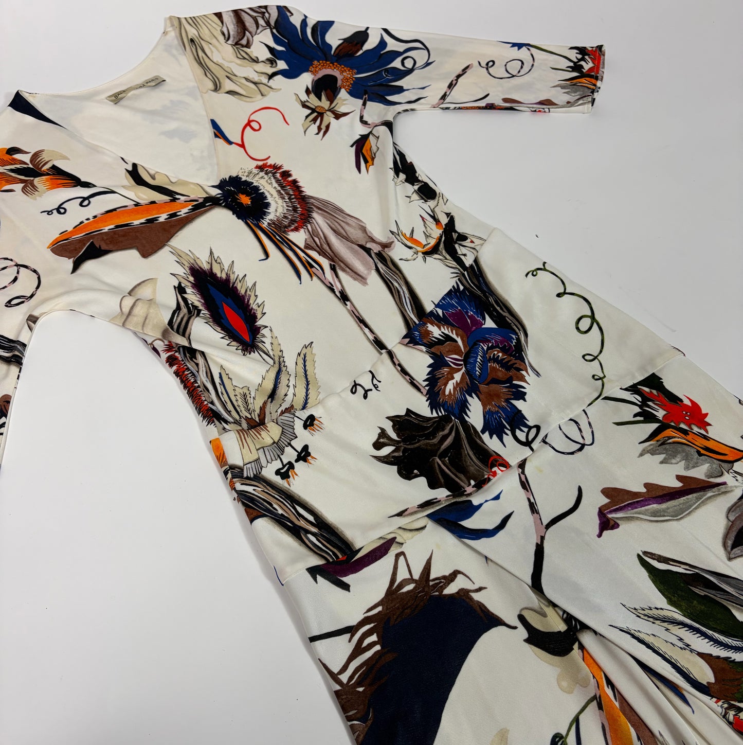 Balenciaga Print Jersey Dress