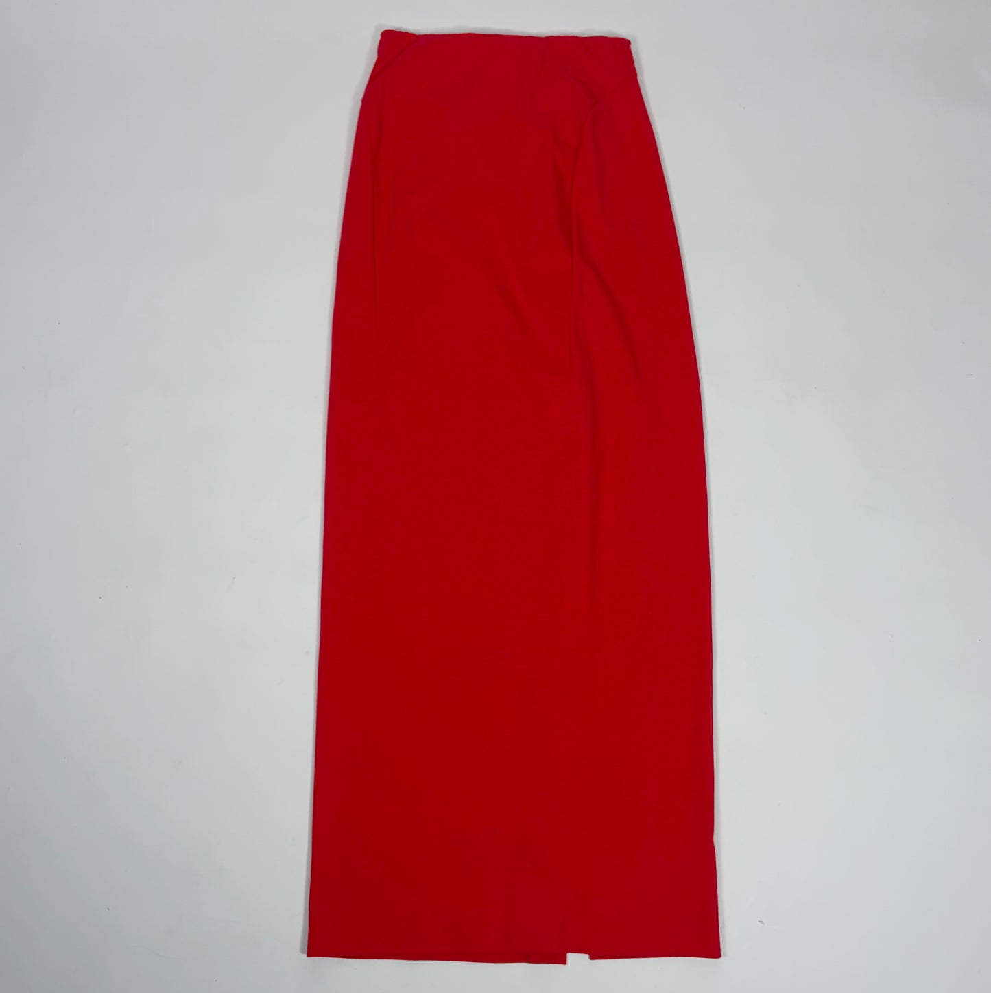 Acne Red Maxi Skirt