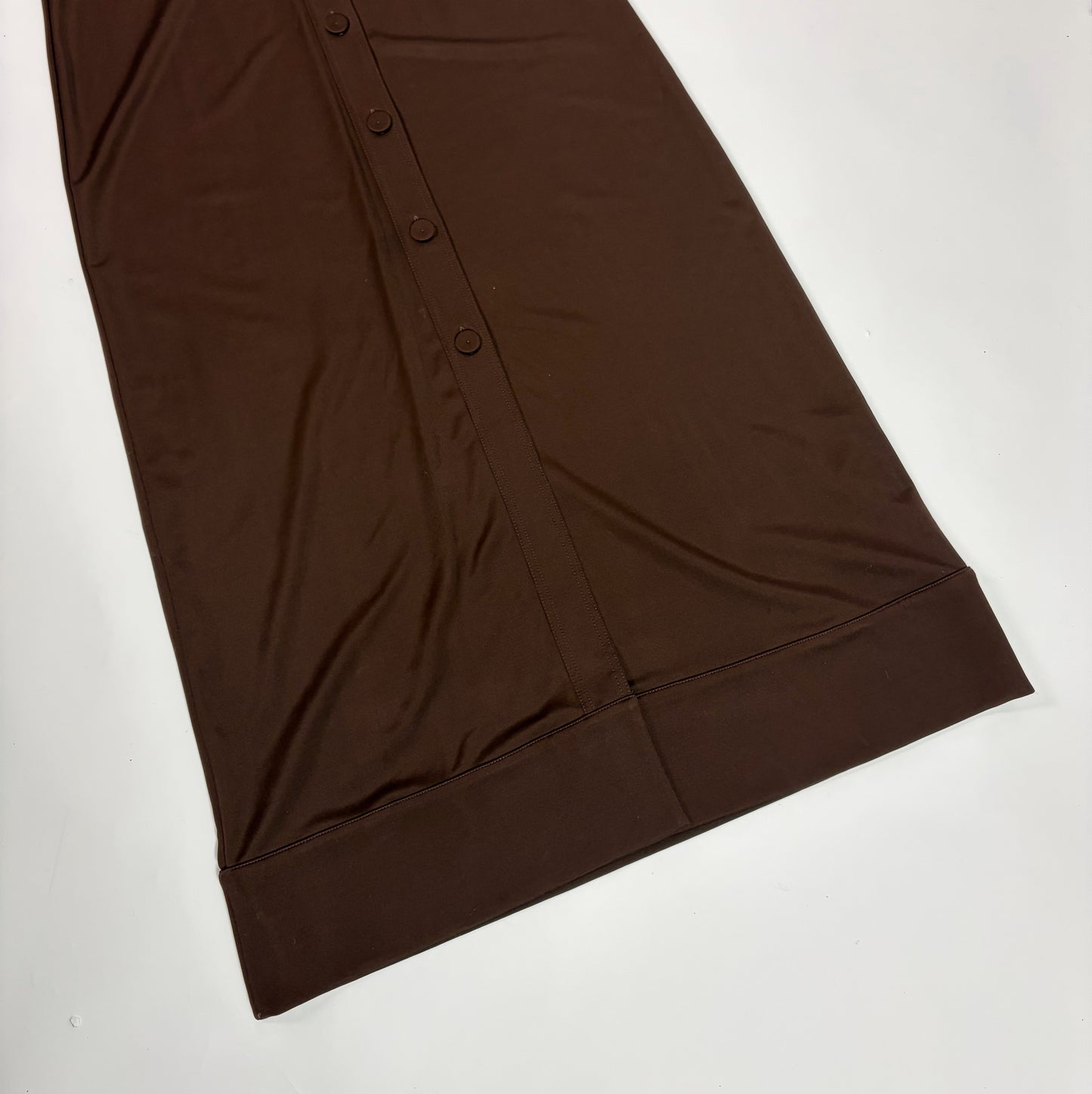 Jil Sander Brown Maxi Dress