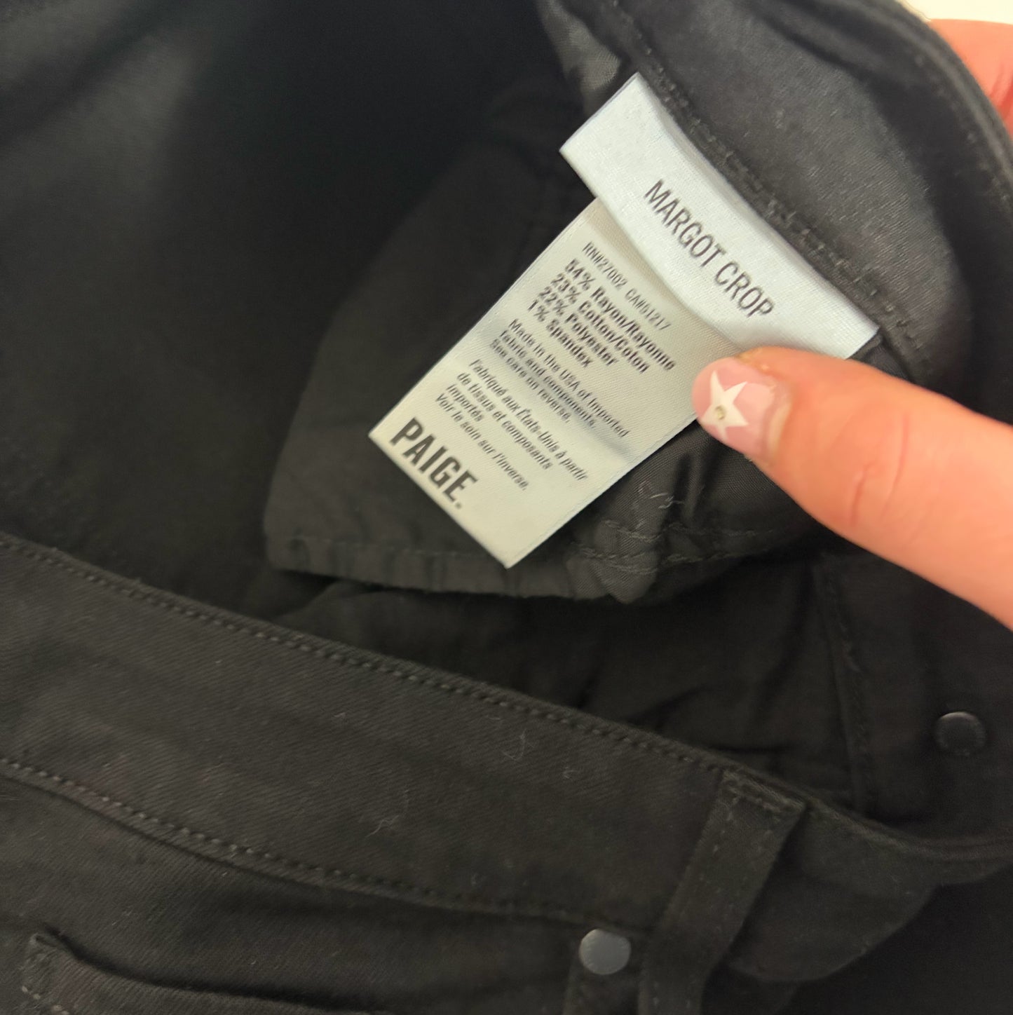 Paige Black Jeans