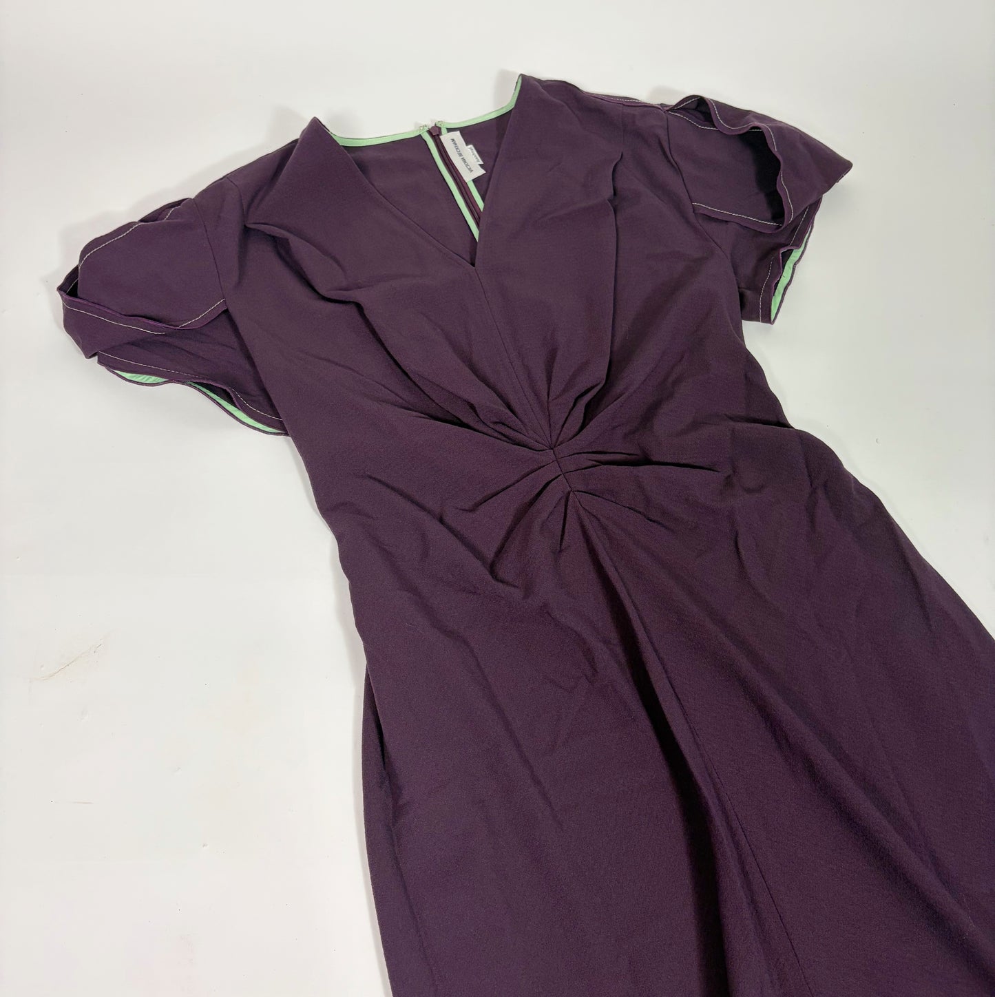 Victoria Beckham Plum Dress