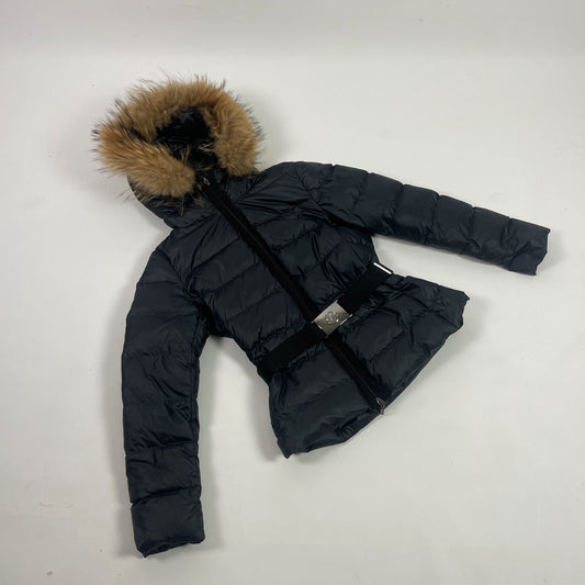 Belted Moncler Coat