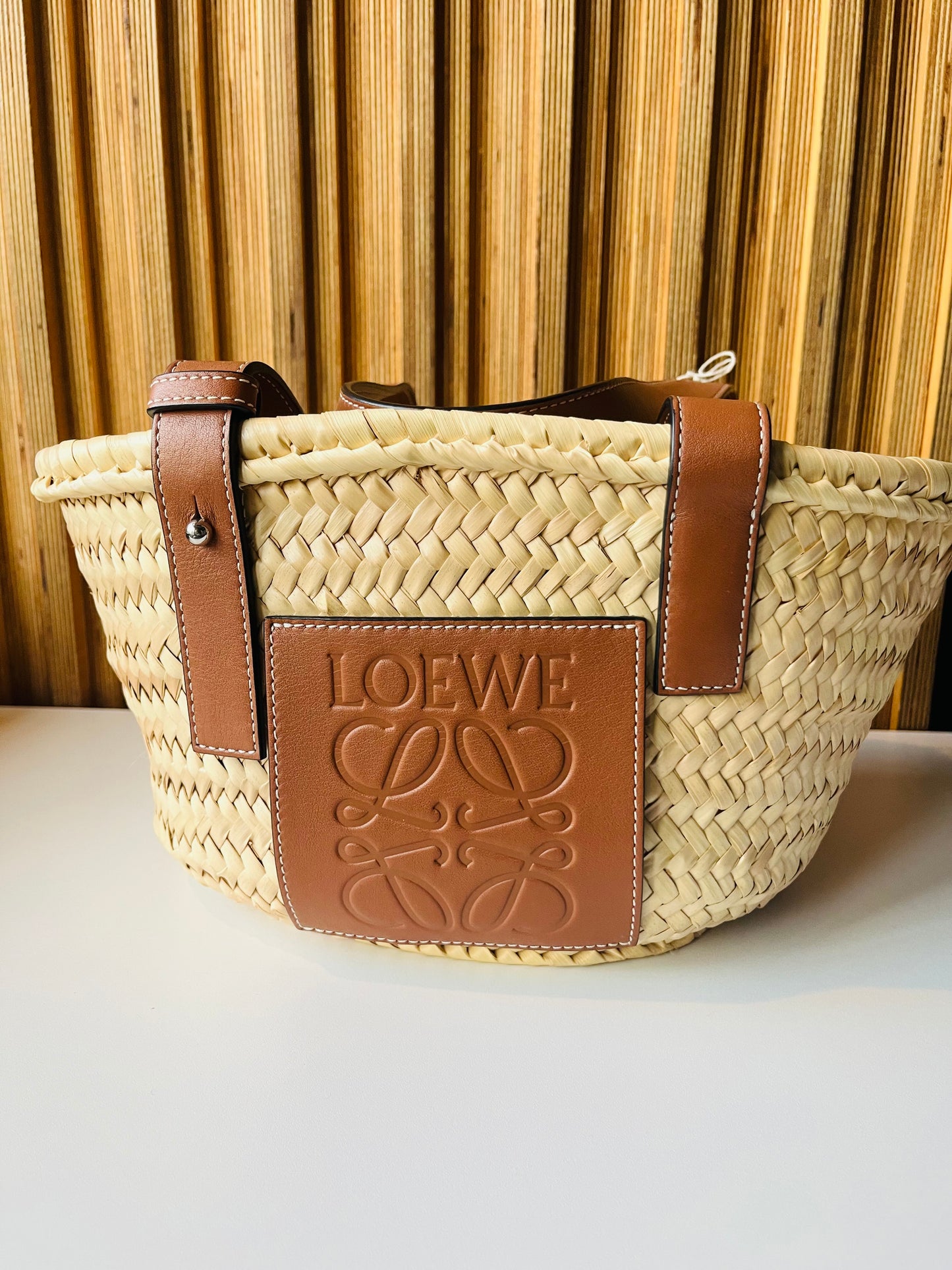 Loewe mini basket bag