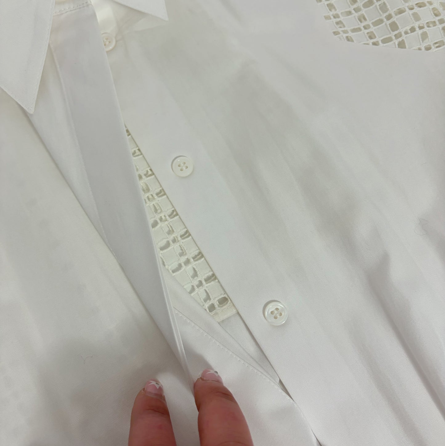 Victoria Beckham White Dress