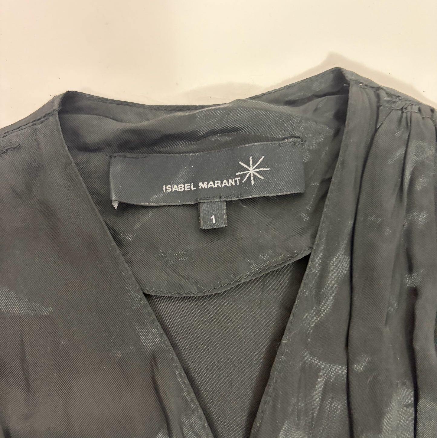 Isabel Marant Black Midi Dress ( Vintage )