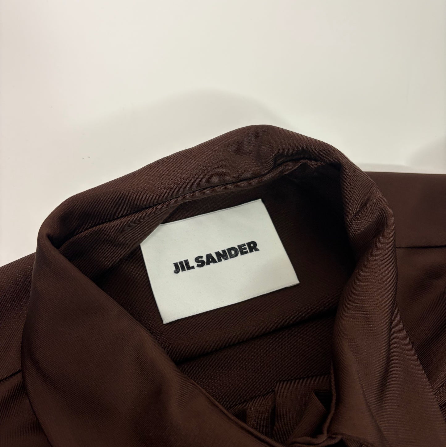Jil Sander Brown Maxi Dress