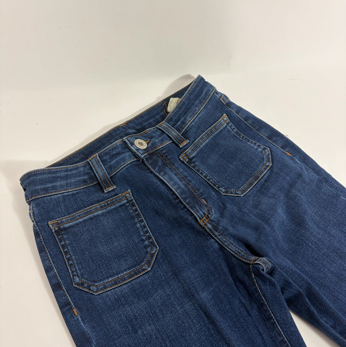 Denim Studio Dark Wash Flare Jeans