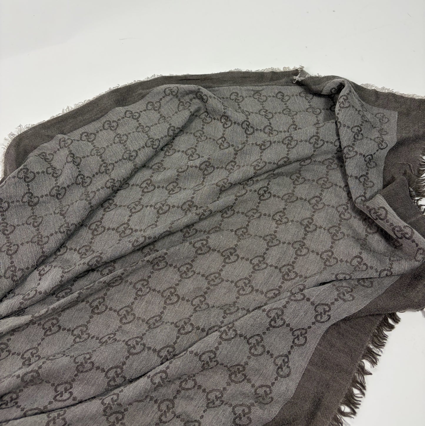 Gucci Grey Scarf