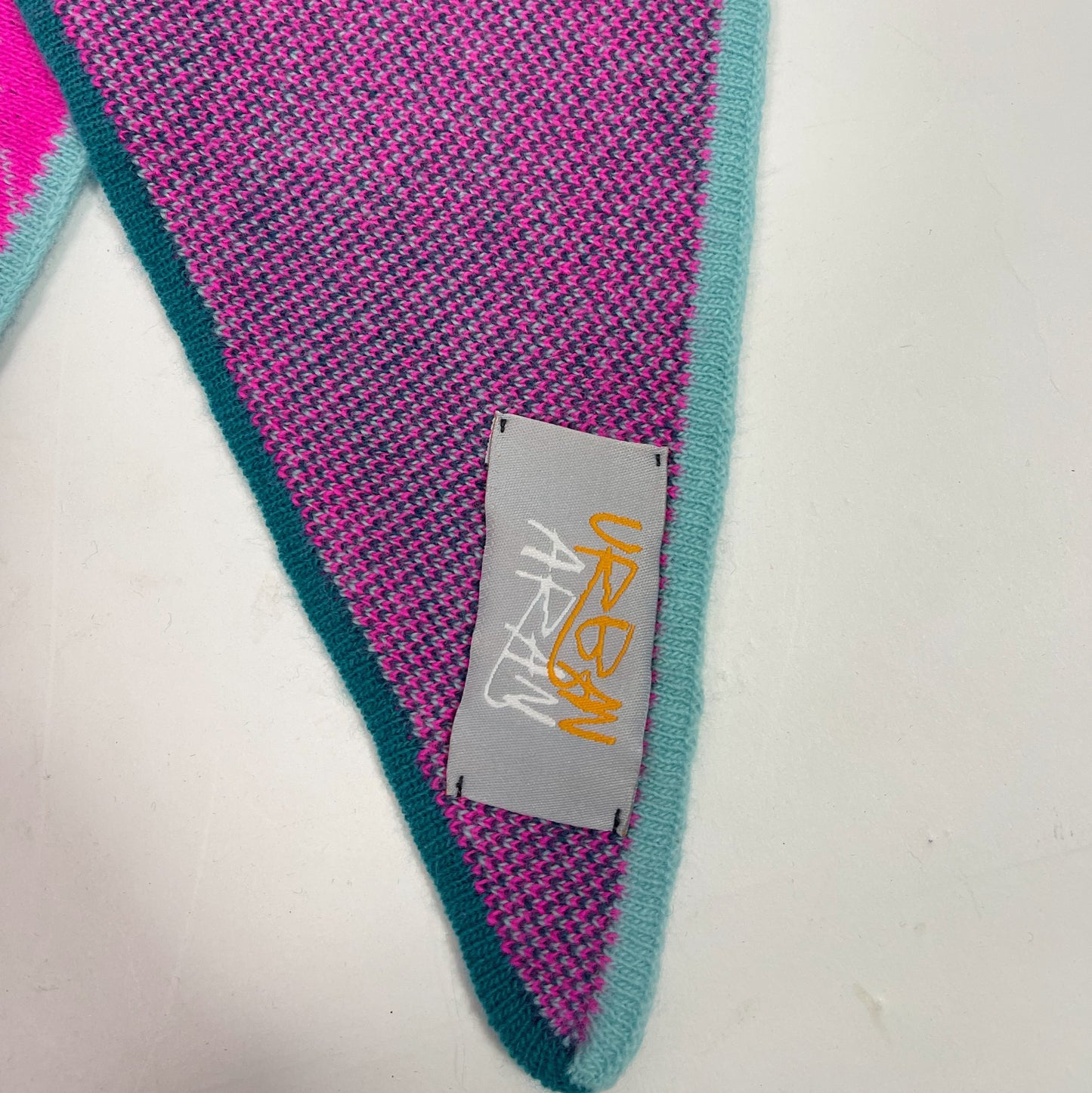 Urban Aran Triangle Scarf