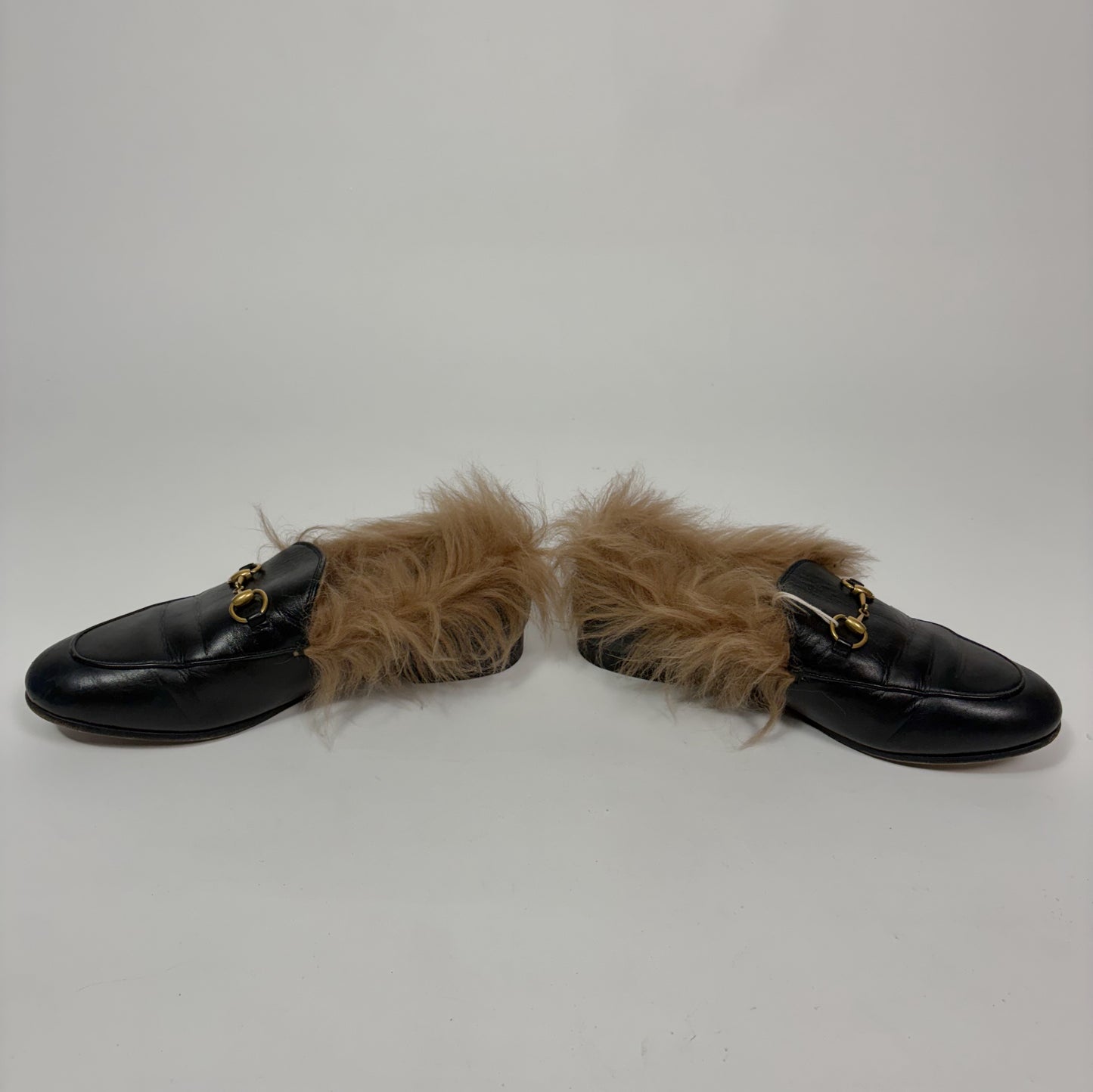 Gucci Fur Flats