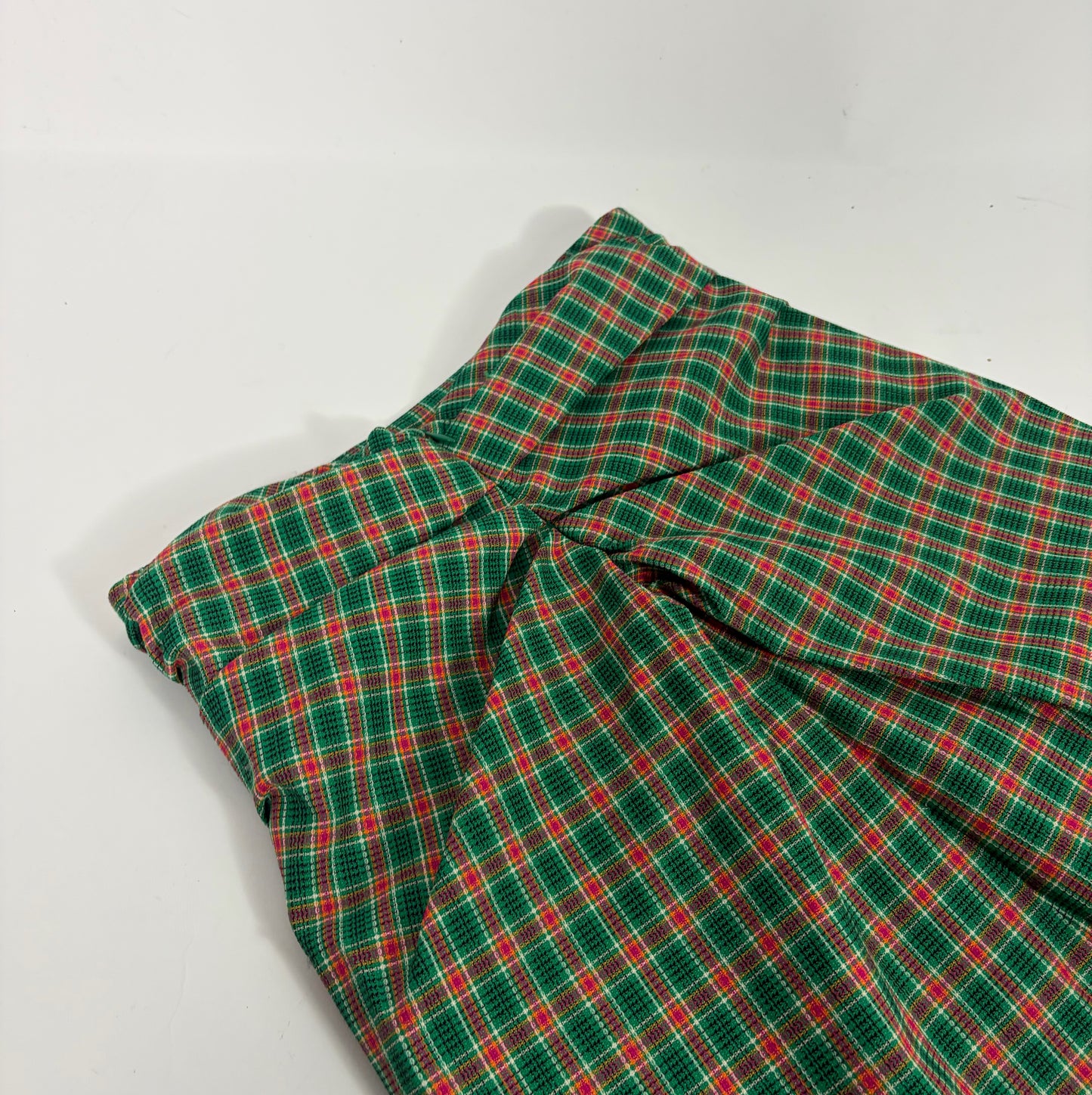 Dries Van Noten Plaid Skirt