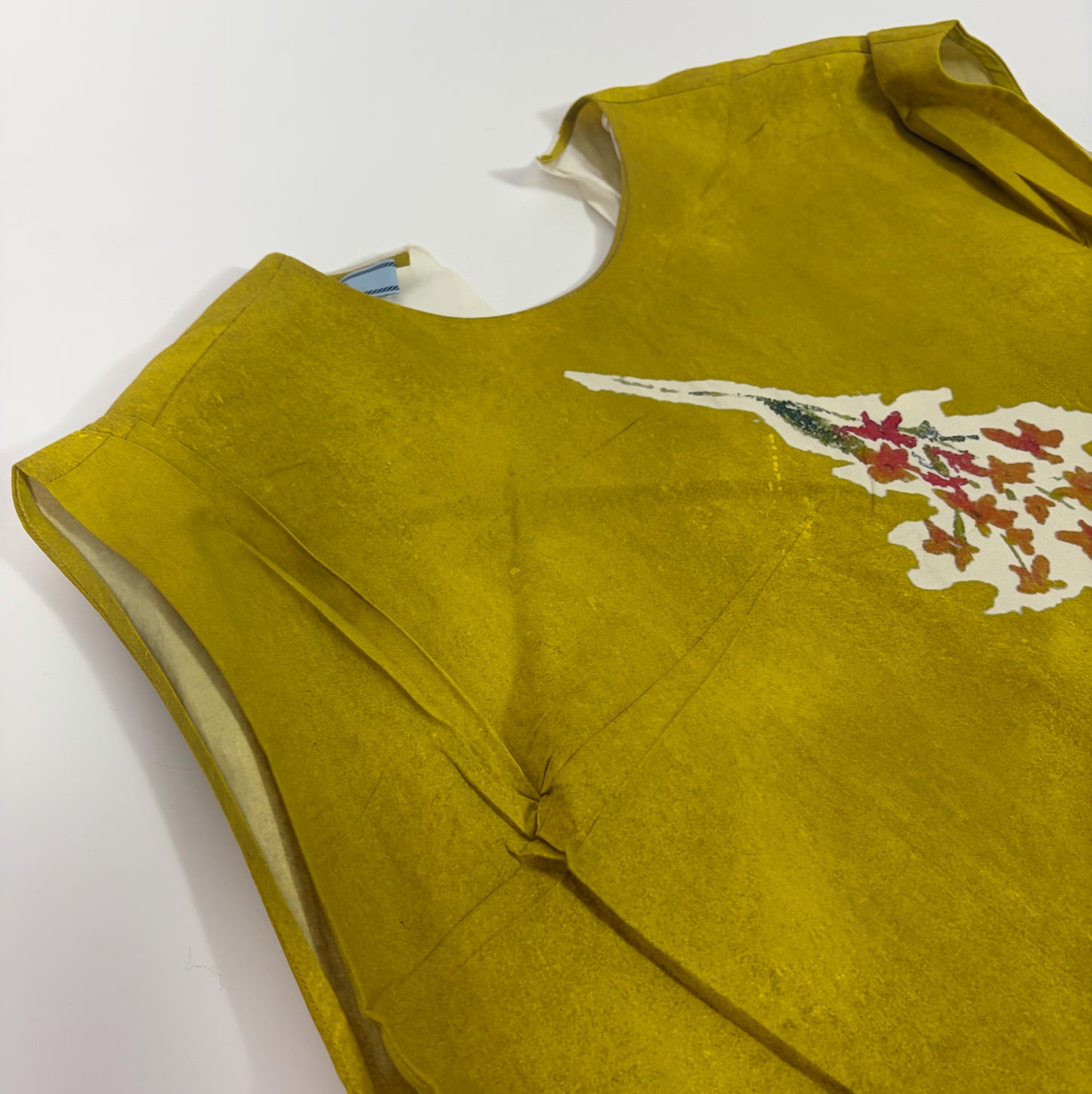Prada Mustard Top