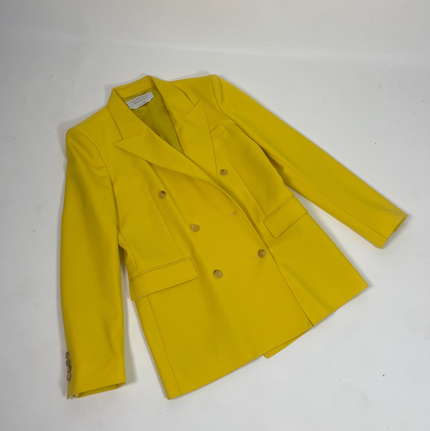 Gabriela Hearst Yellow Blazer
