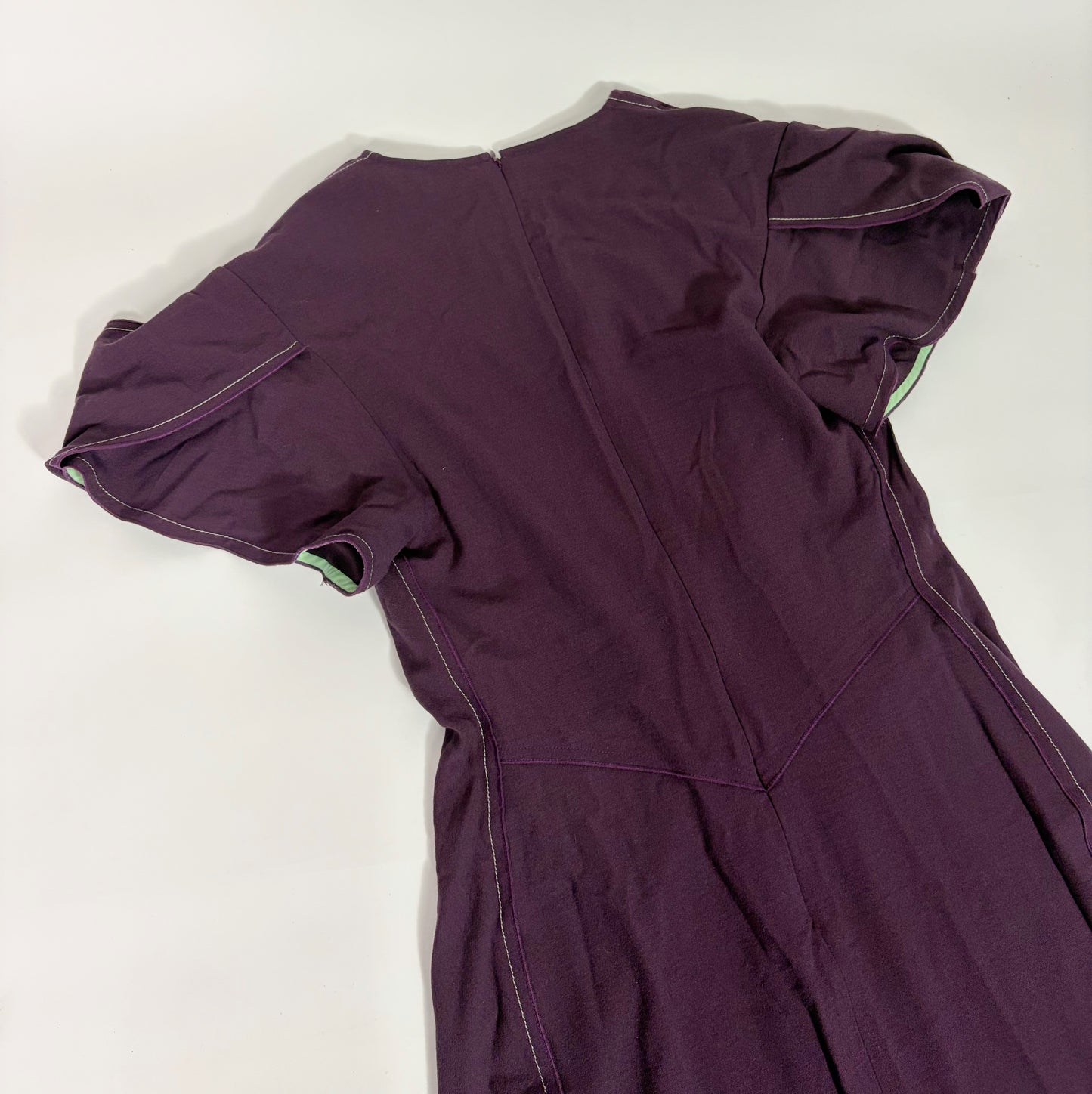 Victoria Beckham Plum Dress