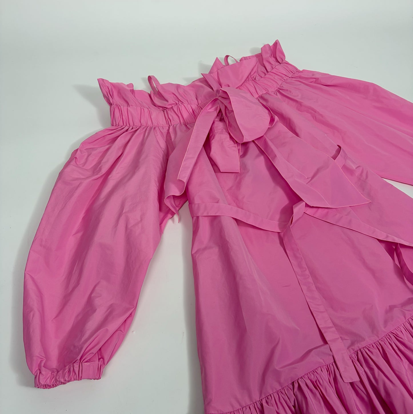 Patou Volume Ruffled Minidress