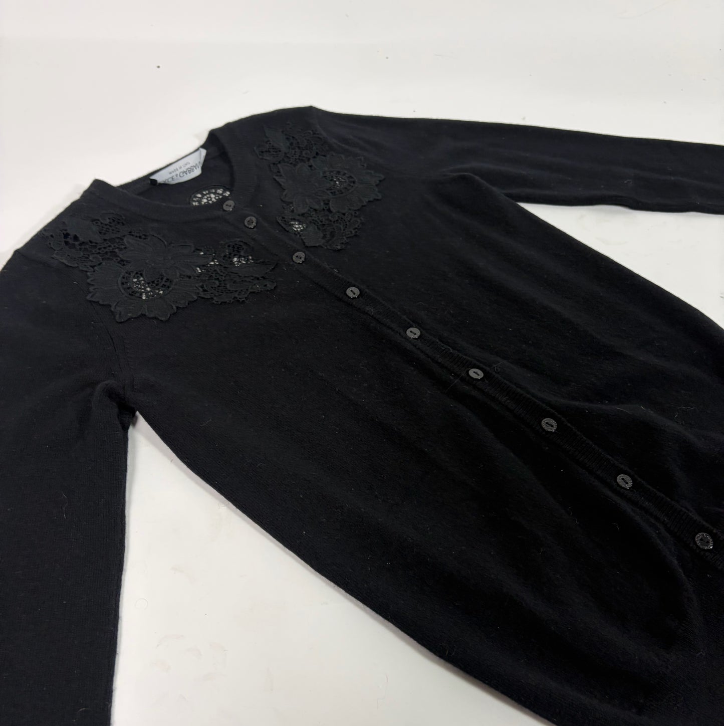 Dolce & Gabbana Black Cardigan