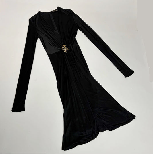 Roberto Cavali Black Dress ( Vintage )